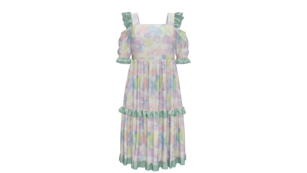 Off-Shoulder Babydoll Dress