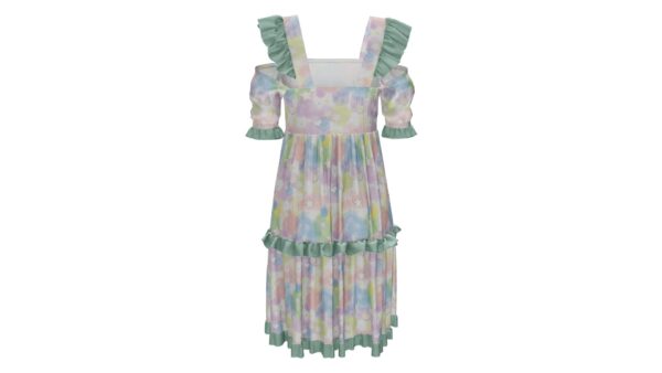 Off-Shoulder Babydoll Dress - Image 2