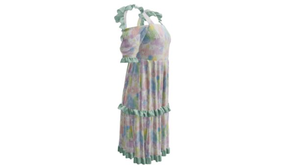 Off-Shoulder Babydoll Dress - Image 3