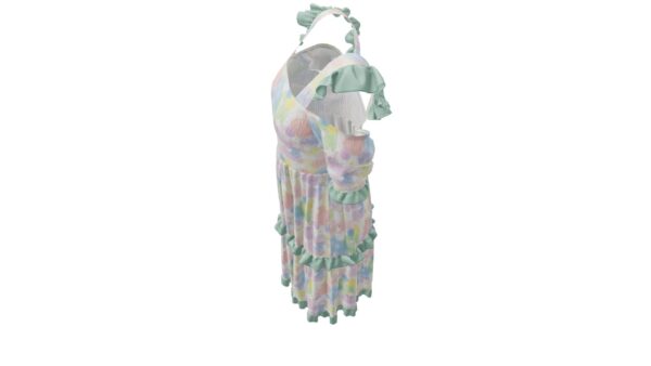 Off-Shoulder Babydoll Dress - Image 4