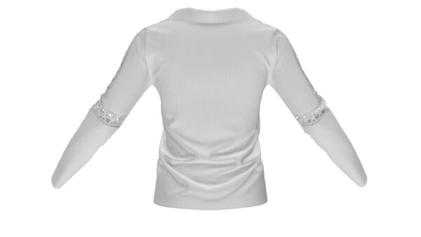 Lace Trim Cardigan - Image 5