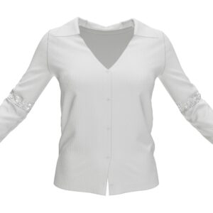 Lace Trim Cardigan