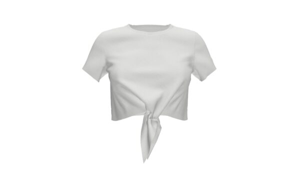 Front Knot Tie Top