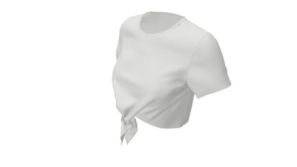Front Knot Tie Top - Image 3