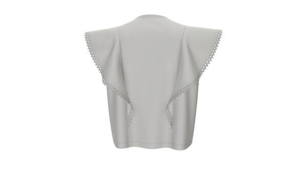 Sleeveless Ruffle Top - Image 4