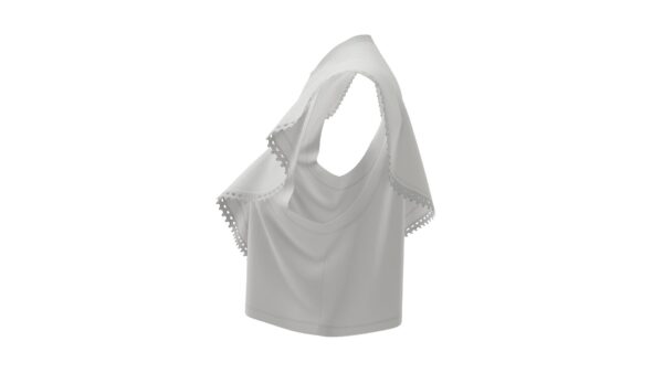 Sleeveless Ruffle Top - Image 3