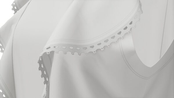 Sleeveless Ruffle Top - Image 2