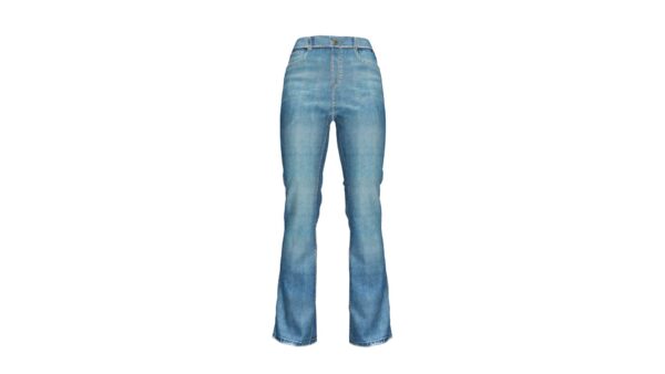 Flared Denim Jeans