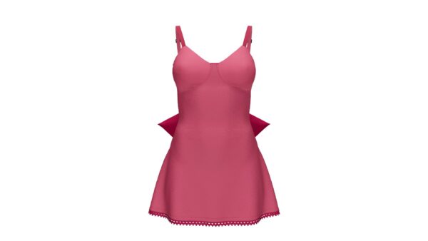 Big Bow A-Line Dress - Image 2