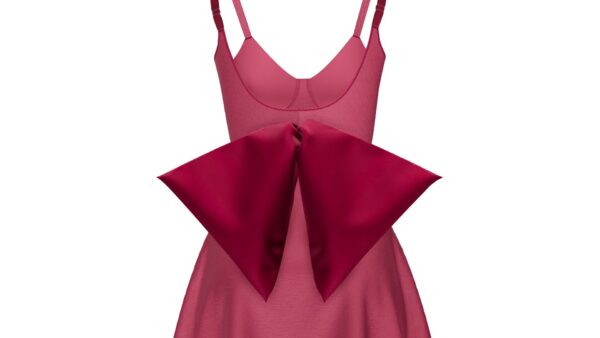 Big Bow A-Line Dress - Image 3