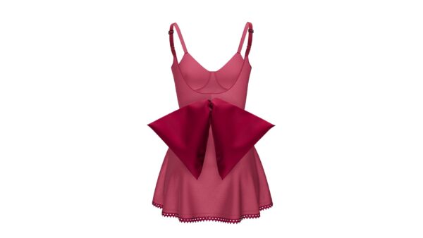 Big Bow A-Line Dress