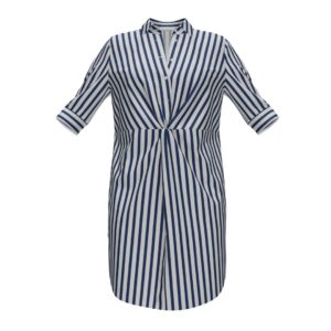 Striped Shirt Dress