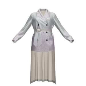 Metallic PU Tailcoat