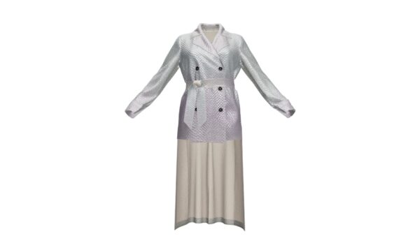 Metallic PU Tailcoat