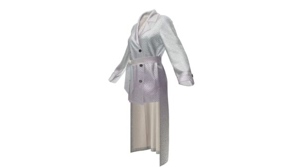 Metallic PU Tailcoat - Image 3
