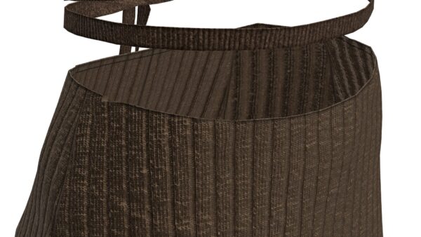 Wrap Tie Waist Dress - Image 3