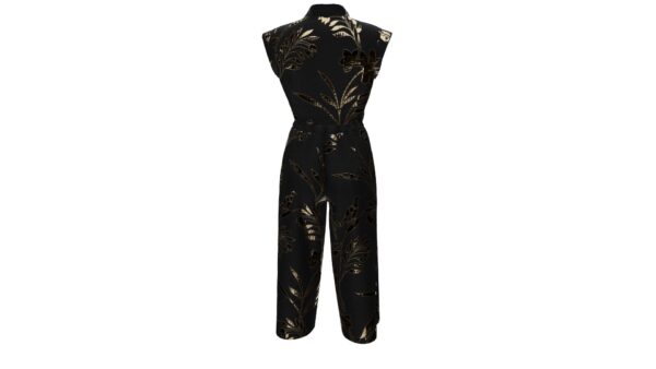 Foil Print Jumpsuit - Image 5