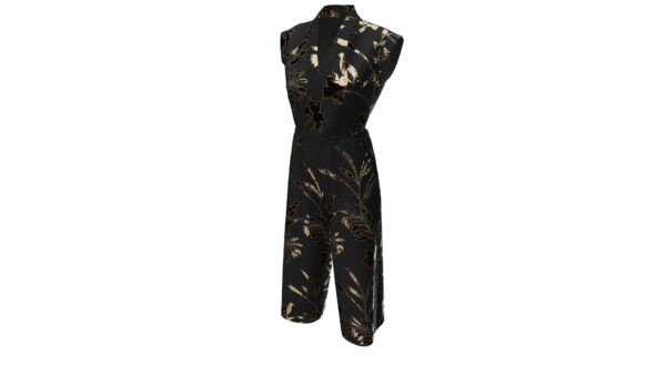 Foil Print Jumpsuit - Image 3