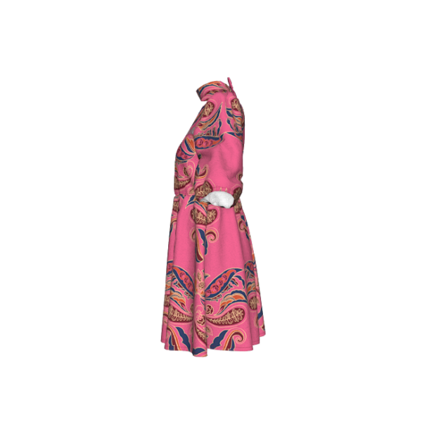 Halter Bow Neck Dress - Image 2