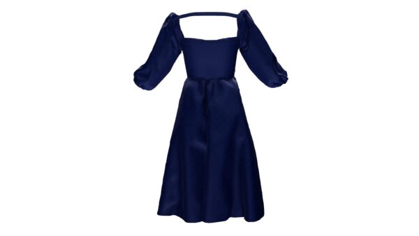 Royal Blue Dress - Image 4