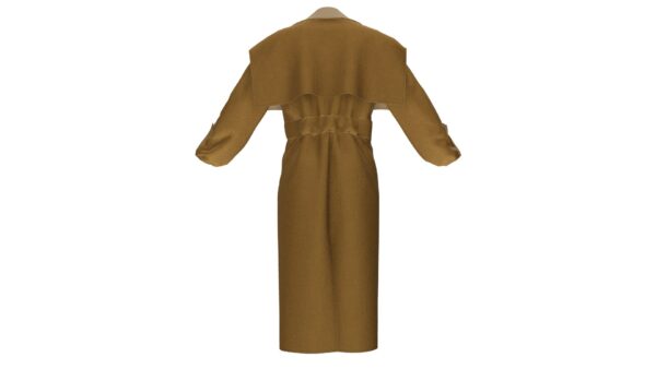 Tie-up Trench Coat - Image 6