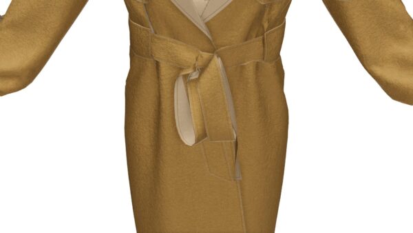 Tie-up Trench Coat - Image 4
