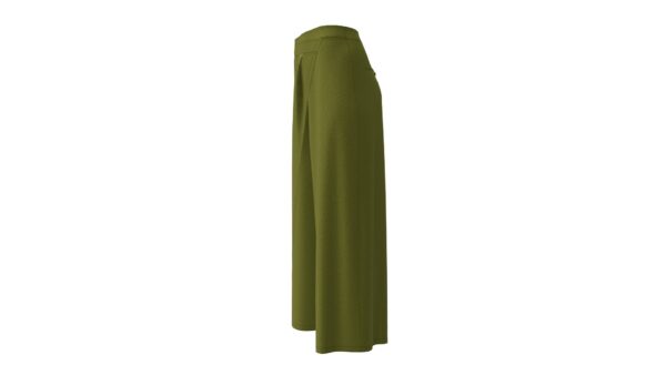 Long Wide Pareo Cross Over Woven Trousers - Image 4