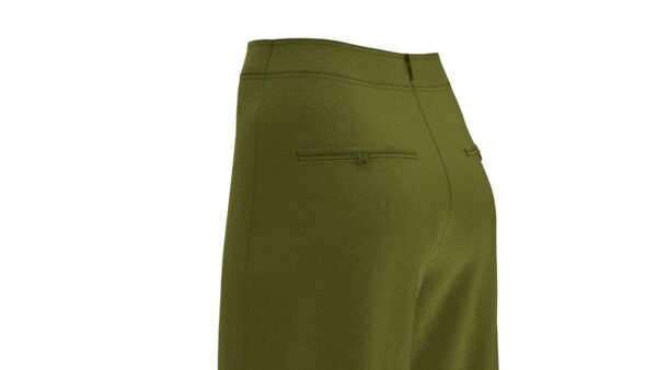 Long Wide Pareo Cross Over Woven Trousers - Image 3