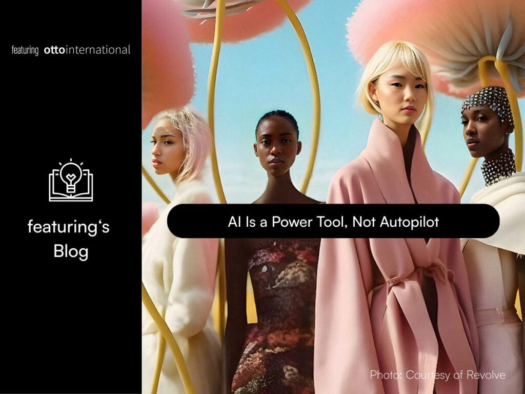 3D fashion development workflow supporting AI-driven production